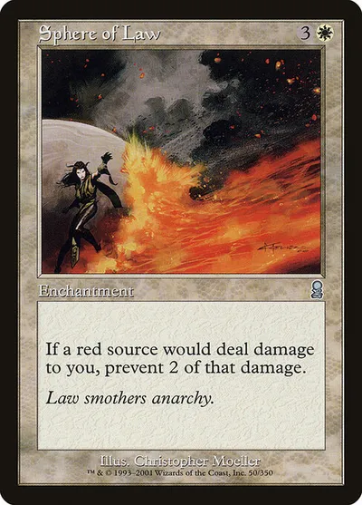 Anti-Red Defense: Sphere of Law vs. Warmth vs. CoP: Red